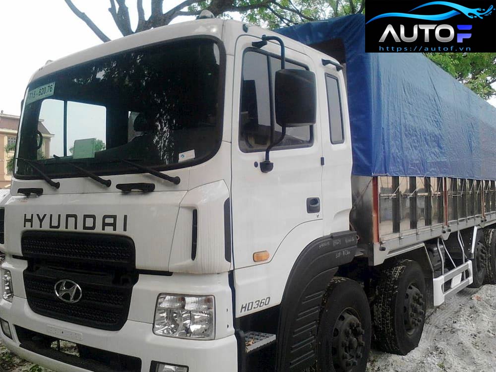 Giá xe tải Hyundai 5 chân 20 tấn HD360 nhập khẩu tại AutoF